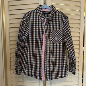Andy & Evan Multicolor Plaid Button Down Shirt